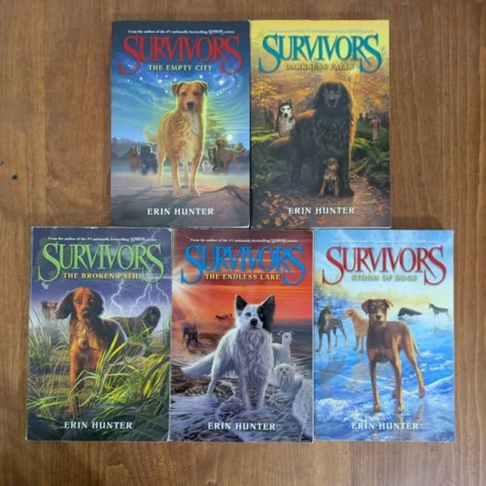 5 Survivors Dog Series by Erin Hunter